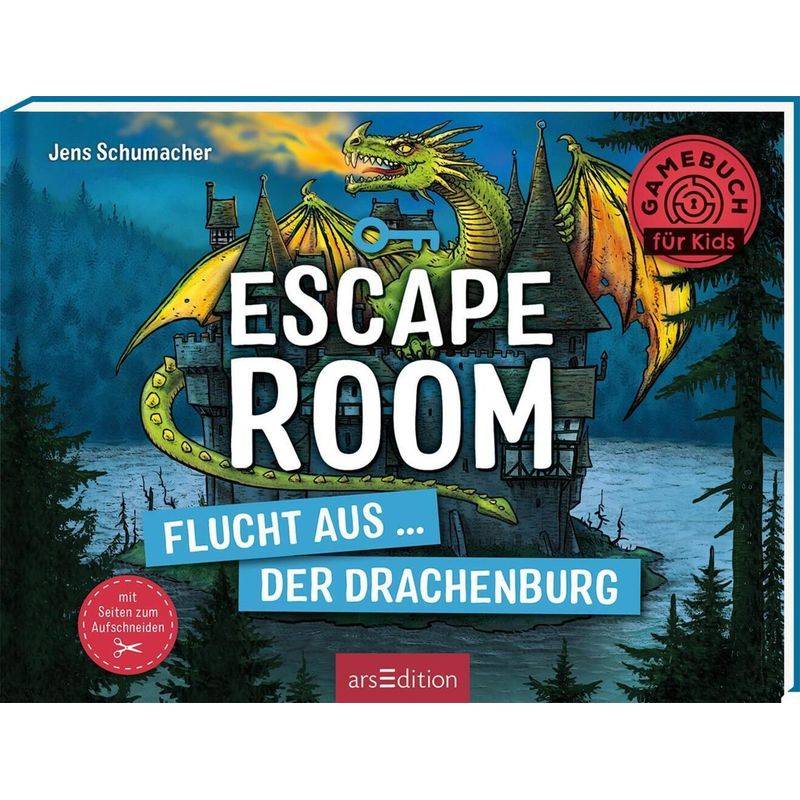 Escape Room - Flucht Aus Der Drachenburg - Jens Schumacher, Gebunden von ars edition