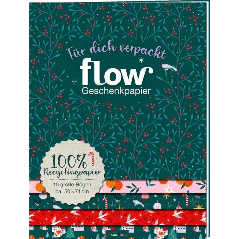 Flow Geschenkpapier von ars edition
