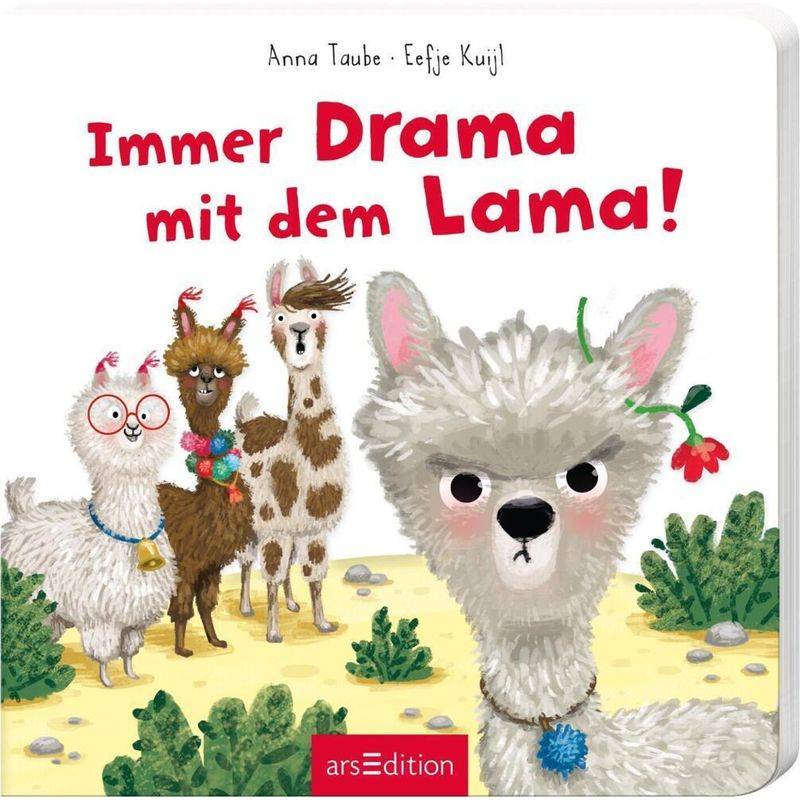 Immer Drama Mit Dem Lama! - Anna Taube, Pappband von ars edition