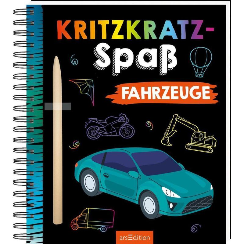 Kritzkratz - Fahrzeuge, Kartoniert (TB) von ars edition