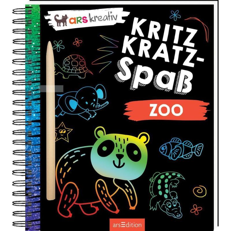 Kritzkratz - Zoo, Kartoniert (TB) von ars edition