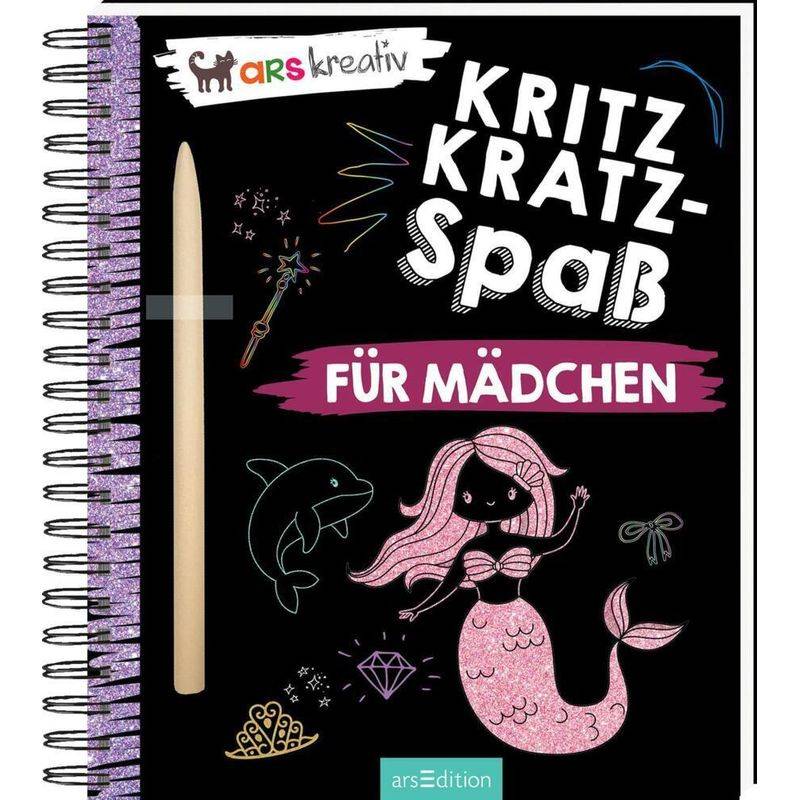 Kritzkratz - Für Mädchen, Kartoniert (TB) von ars edition