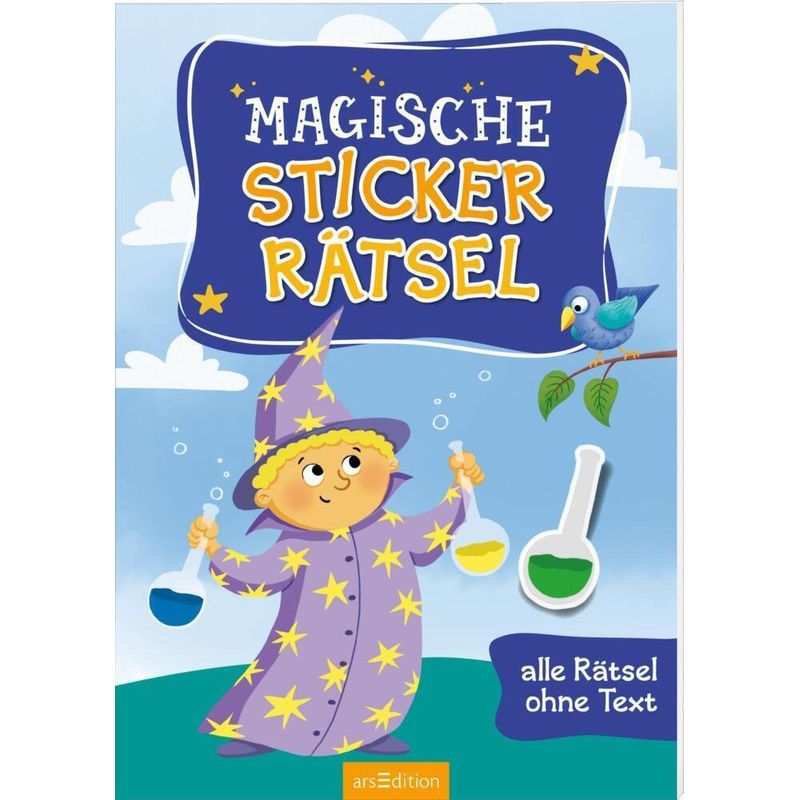 Magische Sticker-Rätsel, Kartoniert (TB) von ars edition