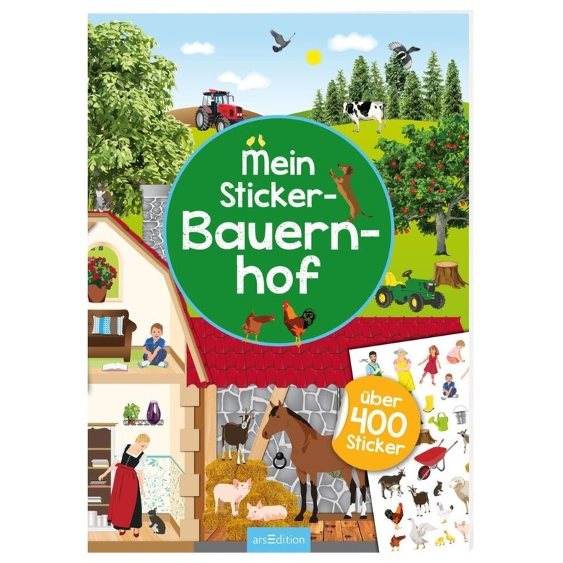 Mein Sticker-Bauernhof - Buch von ars edition