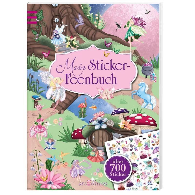 Mein Sticker-Feenbuch - Laura Sommer, Geheftet von ars edition