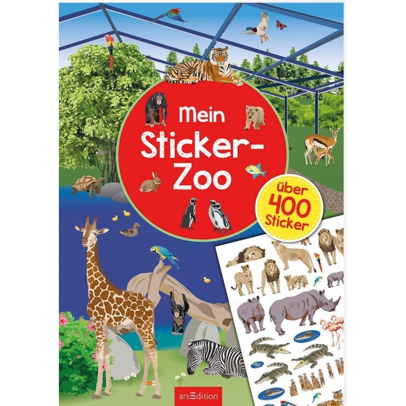 Mein Sticker-Zoo, Geheftet von ars edition