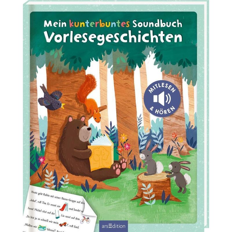 Mein Kunterbuntes Soundbuch - Vorlesegeschichten - Anna Taube, Gebunden von ars edition