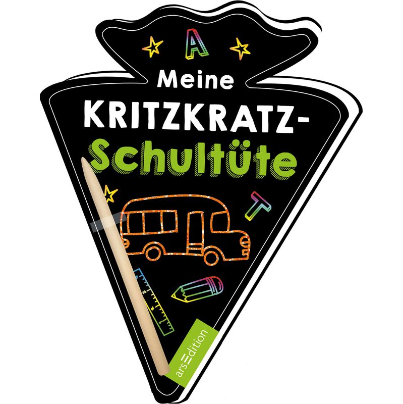 Meine Kritzkratz-Schultüte, Kartoniert (TB) von ars edition
