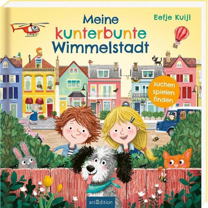 Meine Kunterbunte Wimmelstadt, Gebunden von ars edition