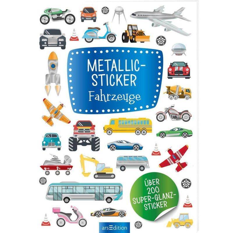 Metallic-Sticker Fahrzeuge von ars edition