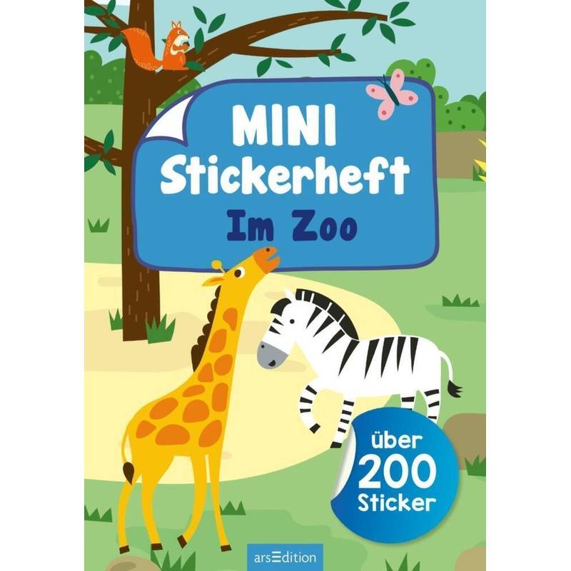 Mini-Stickerheft - Im Zoo, Kartoniert (TB) von ars edition