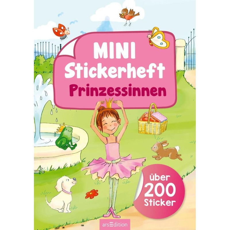 Mini-Stickerheft - Prinzessinnen, Kartoniert (TB) von ars edition