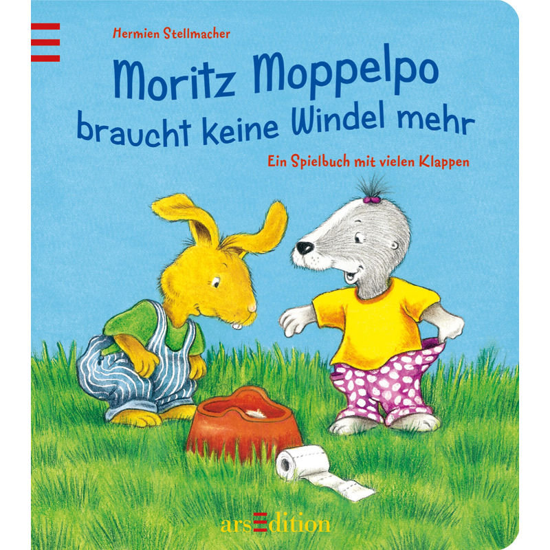 Moritz Moppelpo Braucht Keine Windel Mehr - Hermien Stellmacher, Pappband von ars edition