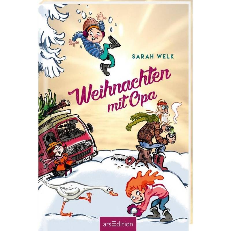 Weihnachten Mit Opa (Spaß Mit Opa 2) - Sarah Welk, Kartoniert (TB) von ars edition