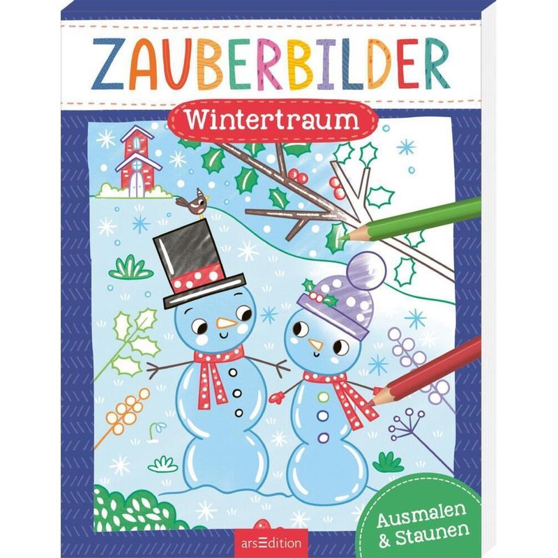 Zauberbilder - Wintertraum, Kartoniert (TB) von ars edition