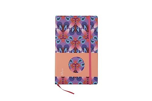 Art&Design24 NATURALIA Notizbuch Elena Samistraro, Lesezeichen und Gummiband in Fuchsia, 240 weiße Blätter, Papier 70 g, Einband aus Karton, 13 x 21 cm Art&Design24 NATURALIA Notizbuch Elena Samistraro, Lesezeichen und Gummiband in Fuchsia, 240 weiße Blätter, Papier 70 g, Einband aus Karton, 13 x 21 cm von art & design 24