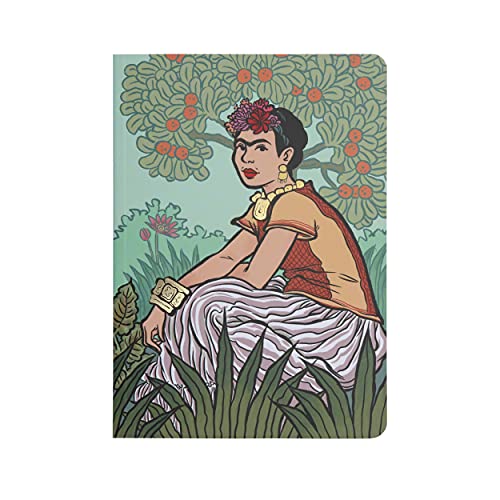 art&design24 Notizbuch A5 I'm Frida Dialog mit der Calavera 15 x 21 cm, Notizbuchseiten 100 gepunktete Blätter, Blätter aus ökologischem Papier, Made in Italy art&design24 Notizbuch A5 I'm Frida Dialog mit der Calavera 15 x 21 cm, Notizbuchseiten 100 gepunktete Blätter, Blätter aus ökologischem Papier, Made in Italy von art & design 24
