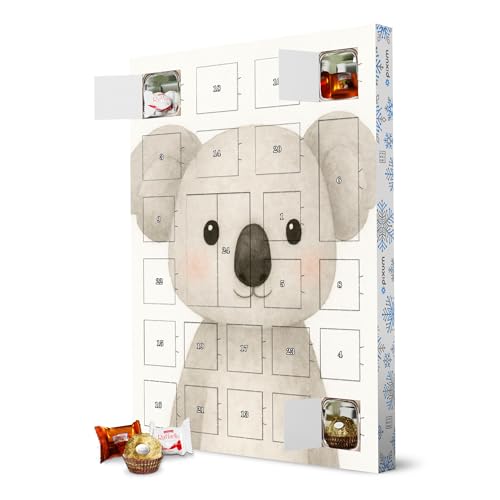 Adventskalender XXL mit Pralinen von Ferrero Aquarell Koala Illustration artboxONE Adventskalender Für Kinder Adventskalender XXL mit Pralinen von Ferrero Aquarell Koala Illustration artboxONE Adventskalender Für Kinder von artboxONE