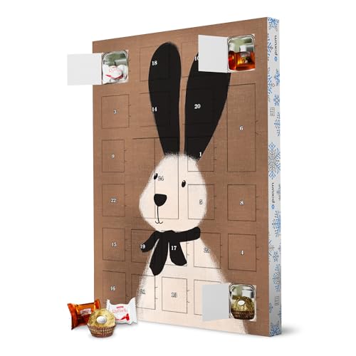Adventskalender XXL mit Pralinen von Ferrero Flauschige Hasen Tierliebe artboxONE Adventskalender Natur Adventskalender XXL mit Pralinen von Ferrero Flauschige Hasen Tierliebe artboxONE Adventskalender Natur von artboxONE