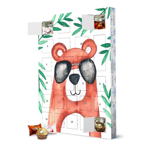 Adventskalender XXL mit Pralinen von Ferrero Sommer Bär artboxONE Adventskalender Für Kinder von artboxONE