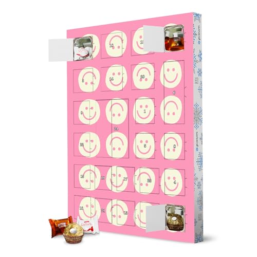 Adventskalender XXL mit Pralinen von Ferrero Verspieltes Smiley -Muster artboxONE Adventskalender Für Kinder Adventskalender XXL mit Pralinen von Ferrero Verspieltes Smiley -Muster artboxONE Adventskalender Für Kinder von artboxONE
