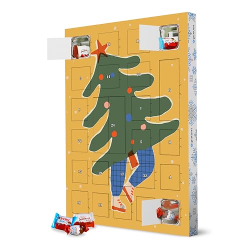 Adventskalender XXL mit Produkten von Kinder® Happy Christmas (49) artboxONE Adventskalender Für Kinder von artboxONE