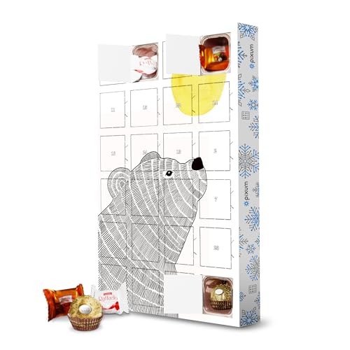 Adventskalender mit Pralinen von Ferrero Bär mit Sonne artboxONE Adventskalender Natur Adventskalender mit Pralinen von Ferrero Bär mit Sonne artboxONE Adventskalender Natur von artboxONE