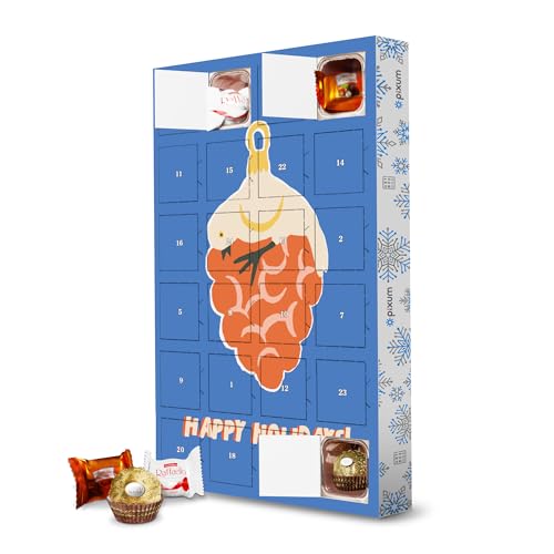 Adventskalender mit Pralinen von Ferrero Happy Christmas (45) artboxONE Adventskalender Für Kinder von artboxONE