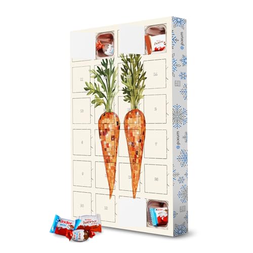 Adventskalender mit Produkten von Kinder® Disco -Karotte artboxONE Adventskalender Für Kinder von artboxONE