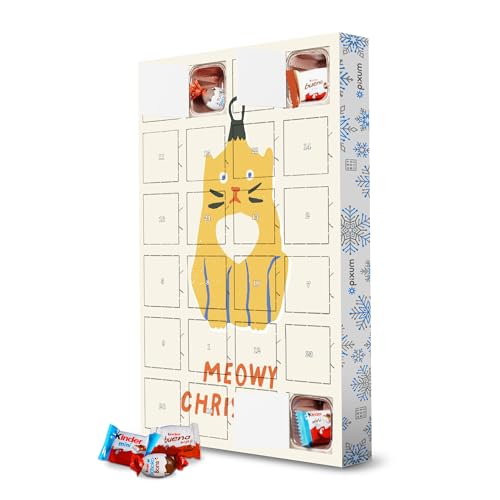 Adventskalender mit Produkten von Kinder® Happy Christmas (44) artboxONE Adventskalender Für Kinder von artboxONE