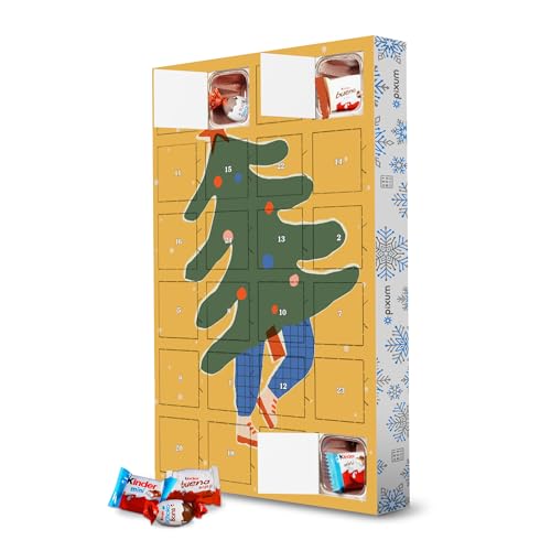 Adventskalender mit Produkten von Kinder® Happy Christmas (49) artboxONE Adventskalender Für Kinder von artboxONE