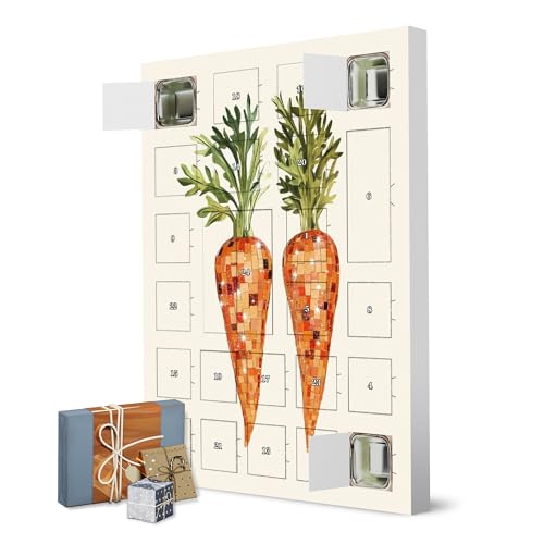 Adventskalender zum Selbstbefüllen Disco -Karotte artboxONE Adventskalender Für Kinder von artboxONE