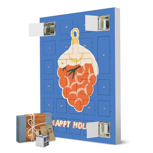 Adventskalender zum Selbstbefüllen Happy Christmas (45) artboxONE Adventskalender Für Kinder von artboxONE