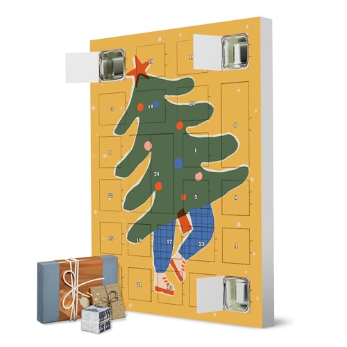 Adventskalender zum Selbstbefüllen Happy Christmas (49) artboxONE Adventskalender Für Kinder von artboxONE