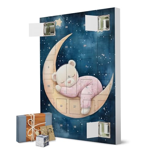Adventskalender zum Selbstbefüllen Teddy rosa artboxONE Adventskalender Für Kinder Adventskalender zum Selbstbefüllen Teddy rosa artboxONE Adventskalender Für Kinder von artboxONE