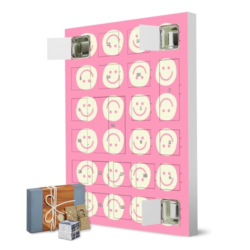 Adventskalender zum Selbstbefüllen Verspieltes Smiley -Muster artboxONE Adventskalender Für Kinder Adventskalender zum Selbstbefüllen Verspieltes Smiley -Muster artboxONE Adventskalender Für Kinder von artboxONE