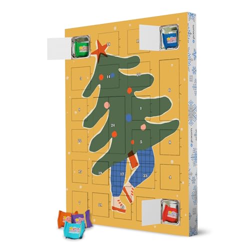 Nachhaltiger Adventskalender Happy Christmas (49) mit Tony's Chocolonely - artboxONE Adventskalender Für Kinder von artboxONE