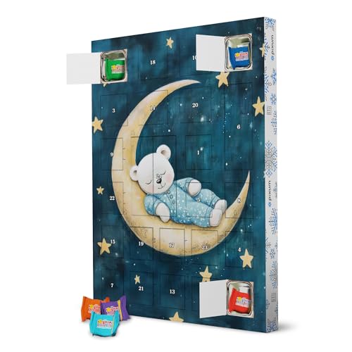 Nachhaltiger Adventskalender Teddy blau mit Tony's Chocolonely - artboxONE Adventskalender Für Kinder Nachhaltiger Adventskalender Teddy blau mit Tony's Chocolonely - artboxONE Adventskalender Für Kinder von artboxONE