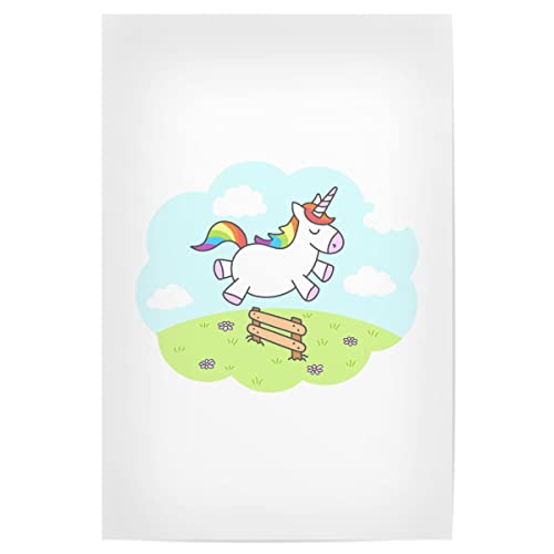 artboxONE Poster 30x20 cm Einhorn Für Kinder Unicorn Dream - Bild Einhorn Einhorn kinderzimmer artboxONE Poster 30x20 cm Einhorn Für Kinder Unicorn Dream - Bild Einhorn Einhorn kinderzimmer von artboxONE