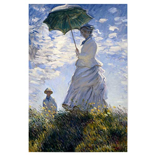 artboxONE Poster 75x50 cm Natur Der Spaziergang von Claude Monet - Bild malerei gemälde Kind artboxONE Poster 75x50 cm Natur Der Spaziergang von Claude Monet - Bild malerei gemälde Kind von artboxONE