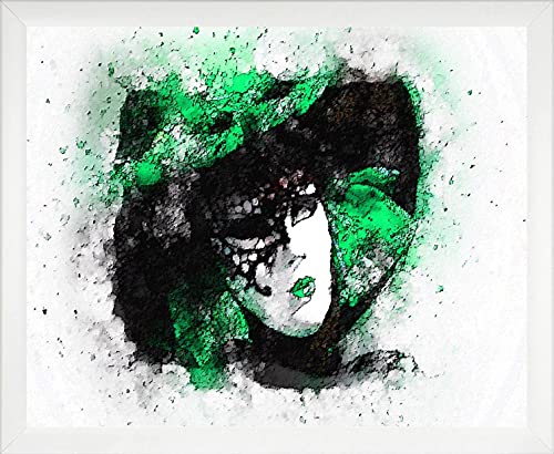 arte-tuo Bilderrahmen Rubin | 25x50 cm | Weiß matt | klares Kunstglas | Poster Puzzle Diamond Painting Drucke arte-tuo Bilderrahmen Rubin | 25x50 cm | Weiß matt | klares Kunstglas | Poster Puzzle Diamond Painting Drucke von arte-tuo