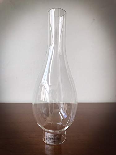 Lampenschirm aus Glas Basis 3,7 cm für Petroleumlampen von arterameferro