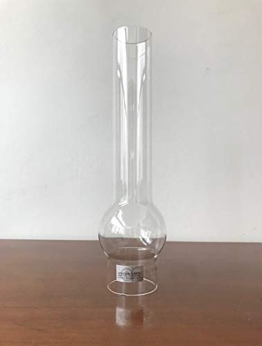 arterameferro Lampenschirm aus Glas Höhe 26 cm Durchmesser Basis 5 cm für Petroleumlampen arterameferro Lampenschirm aus Glas Höhe 26 cm Durchmesser Basis 5 cm für Petroleumlampen von arterameferro