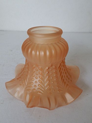 Lampenschirm Ersatzglas für Lampen und Leuchter orange Liberty von arterameferro