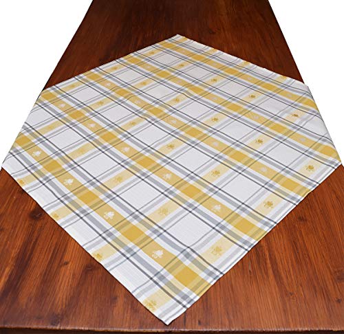 Landhaus-Mitteldecke Fanni Gelb kariert mit Herzen Tischdecke 80 x 80 cm aus der Landhausserie Fanni für den gemütlich-rustikalen Landhaus-Stil Landhaus-Mitteldecke Fanni Gelb kariert mit Herzen Tischdecke 80 x 80 cm aus der Landhausserie Fanni für den gemütlich-rustikalen Landhaus-Stil von artex deko