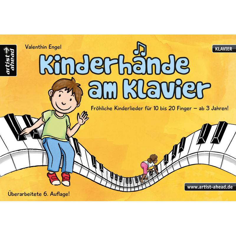 Kinderhände Am Klavier - Valenthin Engel, Kartoniert (TB) von artist ahead