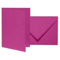 10 artoz Faltkarten mit Briefumschlägen Mosaic DIN B6 fuchsia 10 artoz Faltkarten mit Briefumschlägen Mosaic DIN B6 fuchsia von artoz