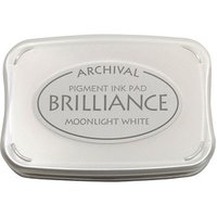 artoz Stempelkissen Brilliance weiß 9,0 x 6,0 cm, 1 St. von artoz