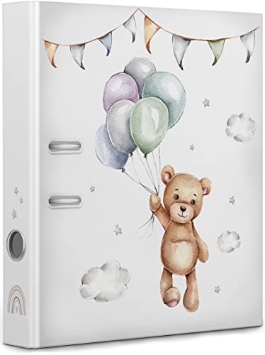 artpin® Sammelordner Kinder baby album erinnerung A4, meine Kindergartenzeit - Krippenzeit Ordner Mappe Kita Schule für 350 Blatt Sammelmappe O4 von artpin