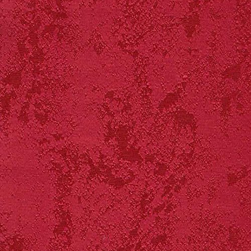 artshop24 Tischdecke Sylvia Meliert Leinen-Optik mit Lotus Effekt Rund 160 cm Rot - Farbe wählbar mit Fleckschutz - (BRM_R160Rot) von artshop24